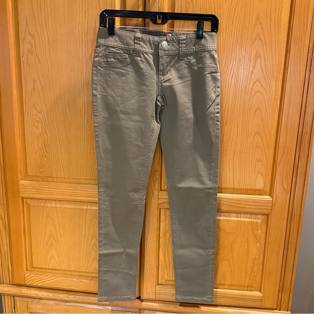 American Rag Cie Olive Green Skinny Jeans Juniors Size 1